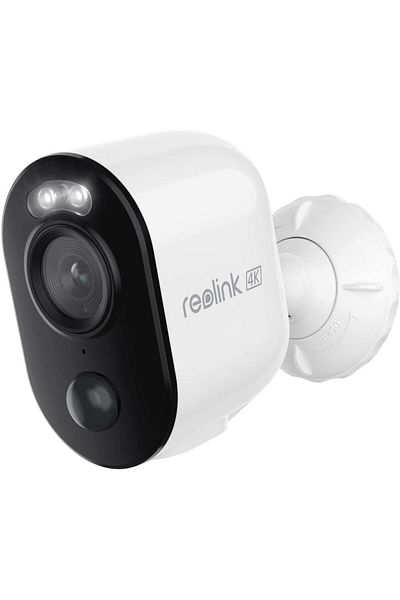 ReoLink Argus 3 Ultra 8MP Outdoor Security Camera, Wi-Fi, Audio, IR 10m, White