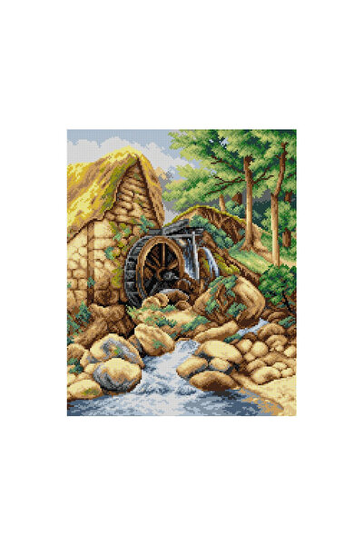 Orchidea مطحنة مياه مطبوعة 2672 40*50 سم