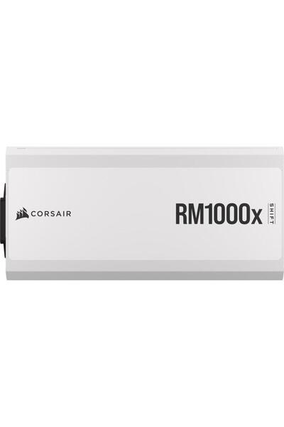 Corsair Sursa Corsair RM1000x Shift, ATX 3.0, 1000 W, 80+ GOLD, Full Modulara (Alb)