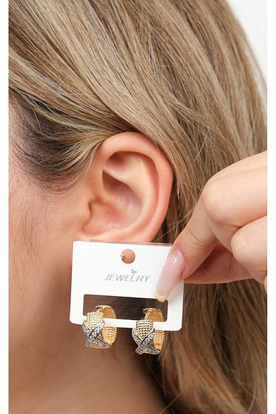 Jack Ferrero STEEL WOMEN EARRINGS