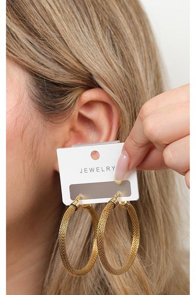 Jack Ferrero STEEL WOMEN EARRINGS