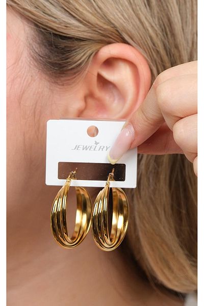 Jack Ferrero STEEL WOMEN EARRINGS