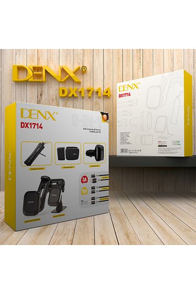 Denx بكج السيارة المتكامل 8 في 1 لجميع احتياجات السيارة