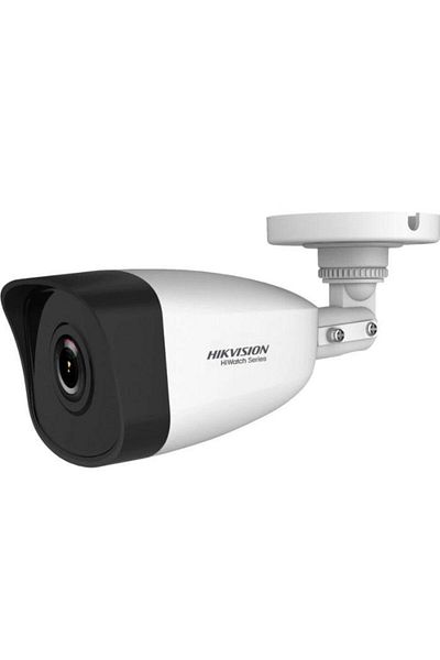 Hikvision HiWatch 2MP Full HD Bullet Camera, 2.8mm Lens, IR Night Vision