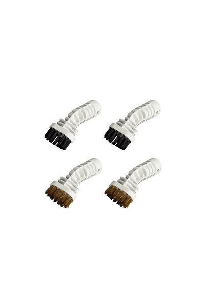 AENO Set 2x perii din sarma + 2x perii nailon, compatibile cu aspirator AENO SM1
