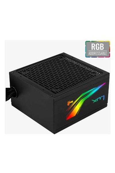 AEROCOOL Sursa Aerocool Lux 650M, Iluminare RGB, 80+ Bronze, 650W (Negru)