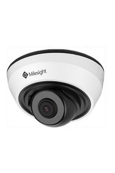Milesight 8MP Mini Dome IP Camera, 2.8mm Lens, 4K, IR 20m - White, Model MS-C8183-PD