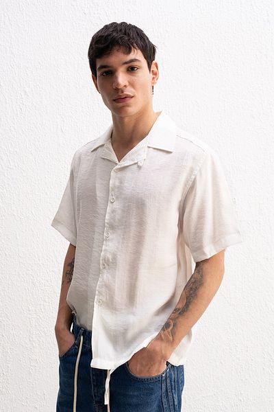 TÜZeMEN Modal Washed Shirt