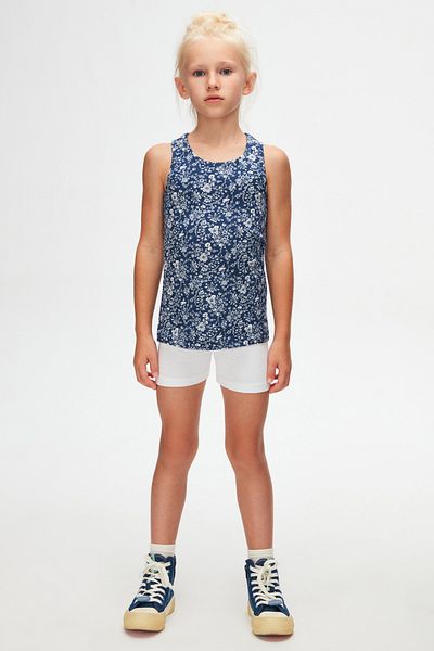 LOVETTI Midnight Garden Girl's Patterned Sleeveless T-Shirt