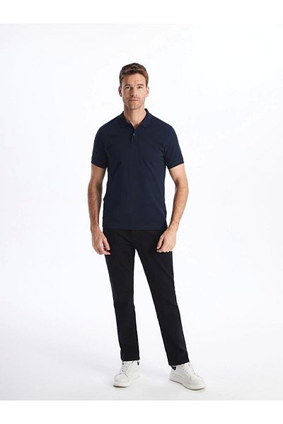 LC Waikiki Men's 100% Cotton Polo Neck T-Shirt