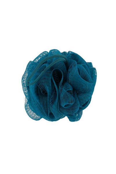 Tendance Trend Polyethylene Mesh Flower Bath Sponge Tahitian Blue