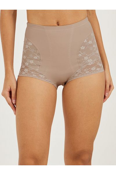Styli Floral Lace Trim Insert Shaping Brief
