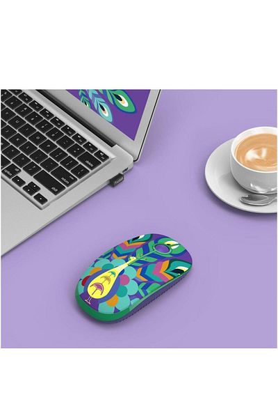 TELLUR Mouse Optice Wireless Tellur Paun, 2.4Ghz, 1600 dpi, nano receiver (Multicolor)