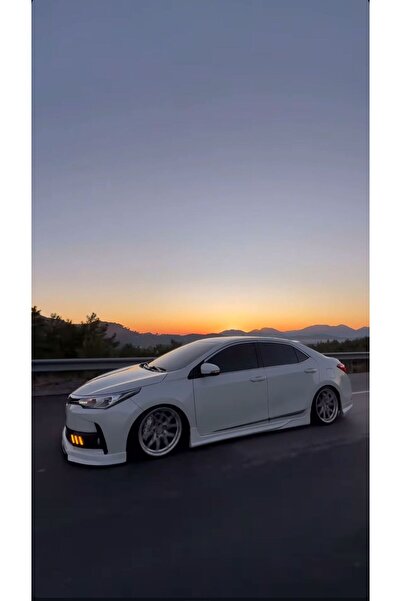 otoset Corolla Uyumlu Yan Marşpiyel Takım Astarlı 2014 Ve Sonrası