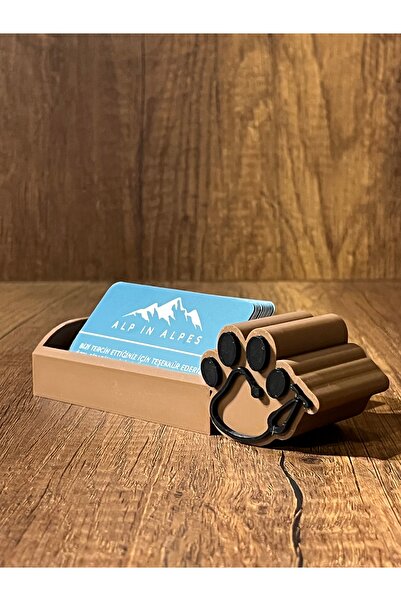 Alp in Alpes Θήκη επαγγελματικών καρτών με σχέδιο ποδιού – Ειδική Σειρά
