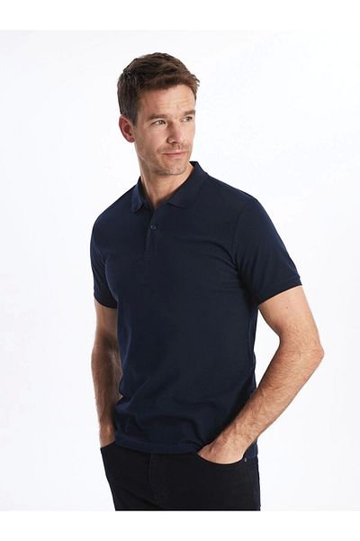 LC Waikiki Men's 100% Cotton Polo Neck T-Shirt