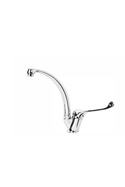 Guadro Armatür GUADRO MEDİKAL KUĞU BORULU SICAK SOĞUK SU GİRİŞLİ LAVABO BATARYASI