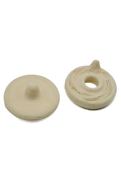 Generic تحفة اثرية من الفخار على شكل رحى