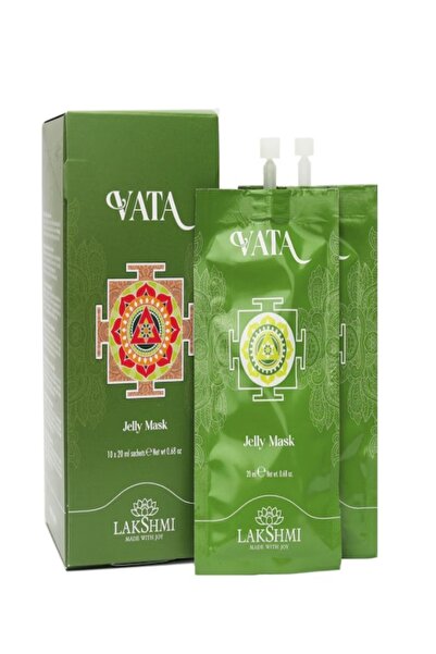 Lakshmi Regenerating facial mask with babassu for dry skin "Jelly mask" 10x20...