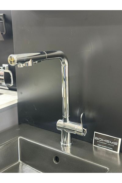 Boheme Riva Button Purified Spiral Sink Faucet