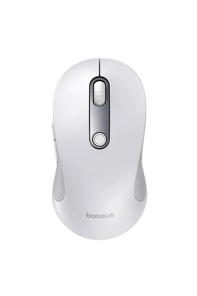 Baseus Mouse Wireless Baseus F02, Bluetooth/Wi-Fi, 4000 DPI (White)