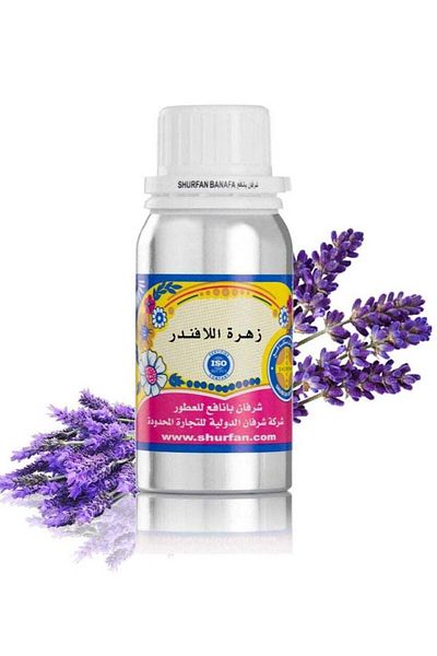 SHURFAN BANAFA Sharafan Banafa Lavender Flower Oil Perfume 100ml