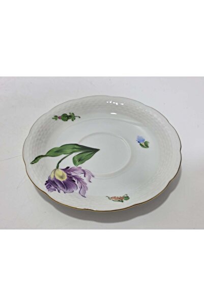 HEREND 734 Hand Painting Porcelain Tea Cup Saucer (002)