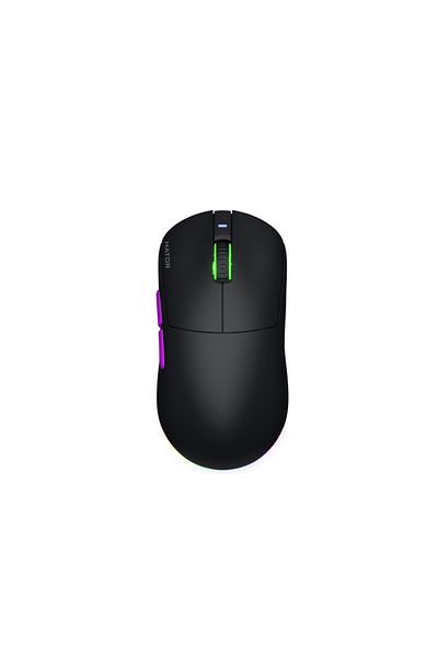 HATOR Mouse Hator Quasar 3 ULTRA, Wireless, Bluetooth, Cu fir (Negru/Mov)