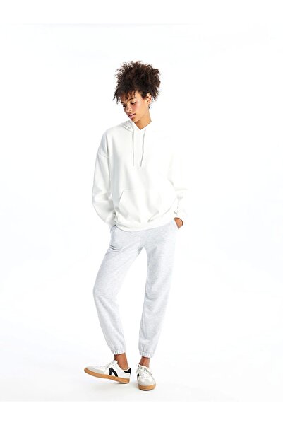 LC Waikiki Lc Waikikik Women's Elastic Waist Plain Jogger Sweatpants