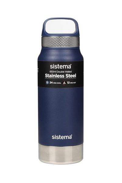 Sistema Leak Proof Double Walled Vacuum Insulated Stainless Steel Water Bottle