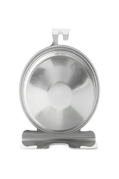 Taylor Fridge and Freezer Thermometer - Chrome and White