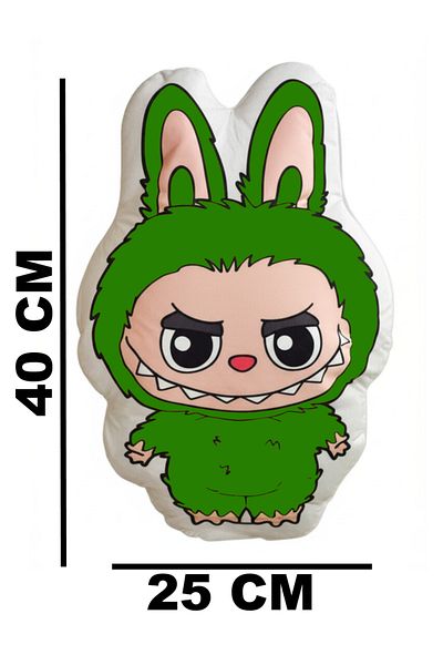 Hediye Deposu Labubu Shaped Character Pillow Toy