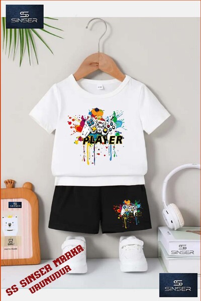 SS SİNSER Tricou cu gât rotund cu imprimeu personalizat UNISEX pentru copii „...