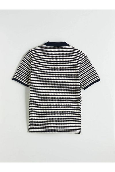 LC Waikiki Lcw Vision Polo Neck Striped Men's T-Shirt