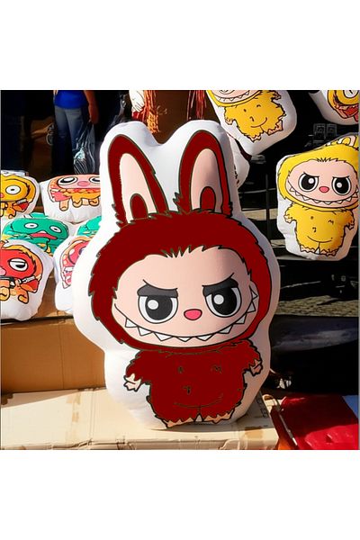 Hediye Deposu Labubu Shaped Character Pillow Toy