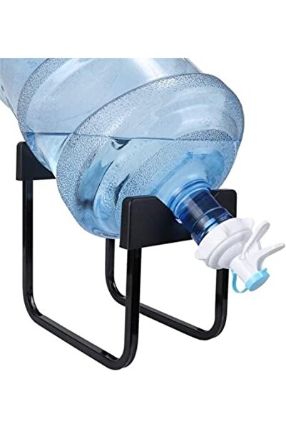 MARKQ حامل موزع مياه [3-5 جالون] مع صمام - حامل زجاجة مياه غير قابل للانزلاق وموزع سطح الطاولة