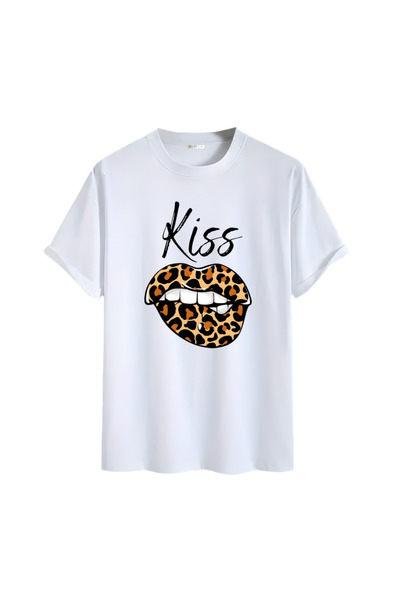 Gölge Store Cherry Chest Printed Unisex Oversize T-Shirt