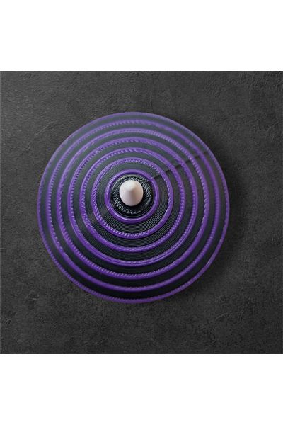 3DONE MODELS Dalgona toy inspired by Squid Game, limited edition, purple, 3D printed
