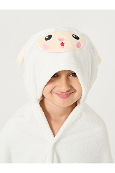 Styli Bunny Ears Asymmetric Hem Robe