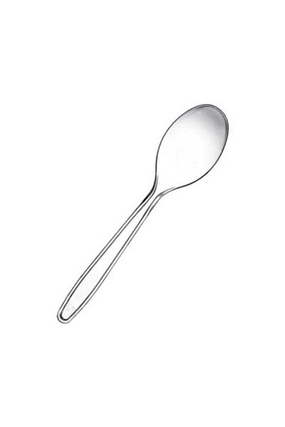 LYOBEST Reusable Spoon Set, Transparent, 50 pcs