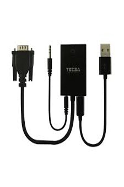 Generies كابل VGA إلى HDMI مع صوت TECSA VTH 11