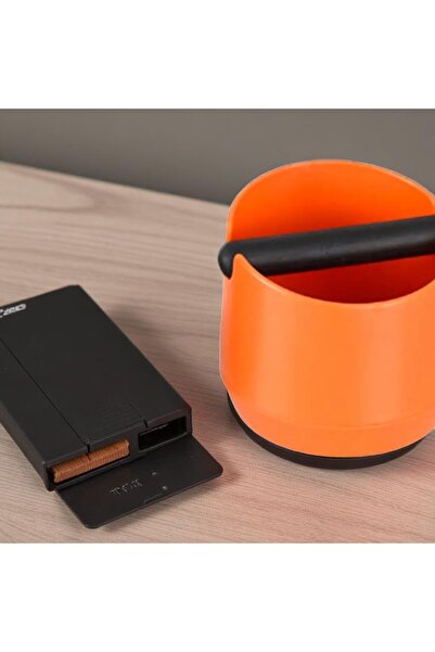 PİNHAN Espresso Posa Kutusu , Darbe Emici Espresso Knock Box, Çıkarılabilir V...