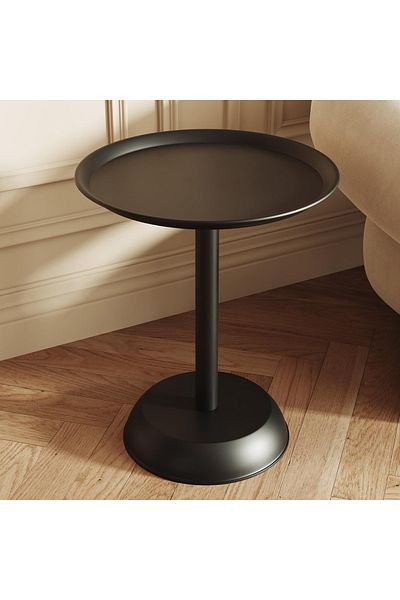 rexa Black single-serving or side table