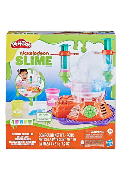 Hasbro Set slime Play-Doh Nickelodeon Slime Bubble Laborator