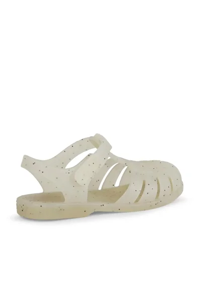 IGOR Children's Velcro Sandals Bb337 Clasica V.Black Glitter