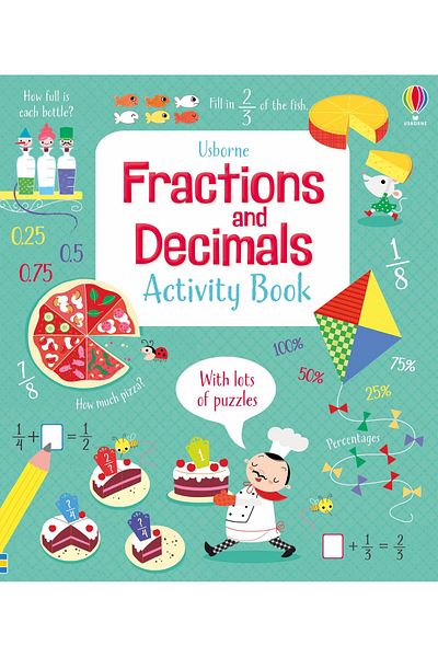 Usborne Fractions and Decimals Activity Book