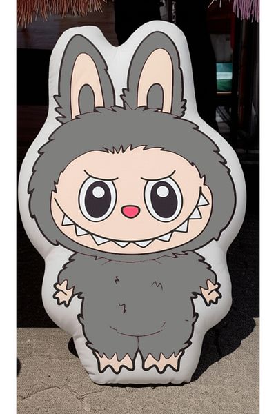 Hediye Deposu Labubu Shaped Character Pillow Toy