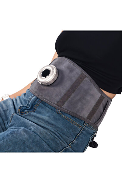 TAAM_SA حزام تدفئة وتدليك محمول للاستخدام المكتبي لتخفيف توتر أسفل الظهر النا...