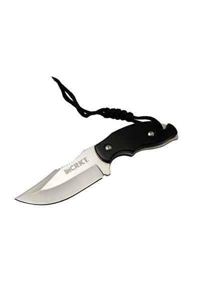 shopwave Crkt Civet 2805 WY Tırtıklı Kamp 18 cm - Plastik Sap, Kılıflı, İpli
