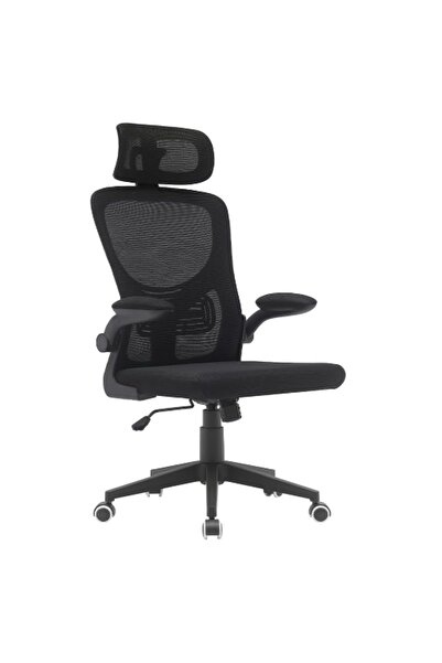 DEC4 Comfortable office chair with mesh back and comfortable headrest
